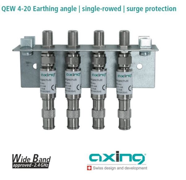 Uzemljenje, izjednačenje potencijala, prenaponska zaštita AXING QEW 4-20