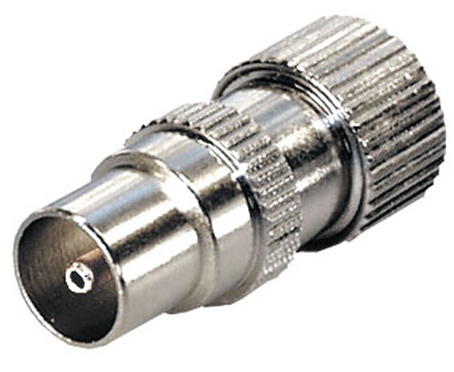 Konektor RF-m ravni metalni