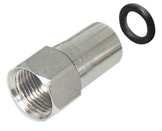 Konektor F 7,0mm crimp O-ring
