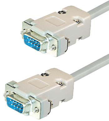Kabel RS232 DB-9-m / m  2m