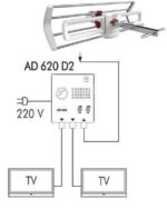 Antensko pojačalo Fagor AD620 D2