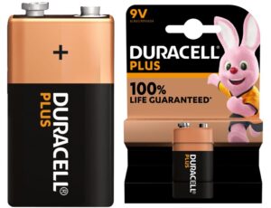 Baterija 9V block 6LR61 Duracel Plus