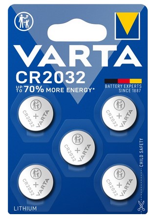 Baterija 3V CR2032 Varta 5kom