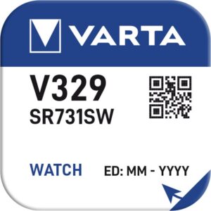 Baterija 1,55V SR731 V329 525 VARTA