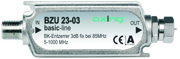 BZU23-09 CATV equalizer 9dB 5-1000MHz AXING BZU 23-09