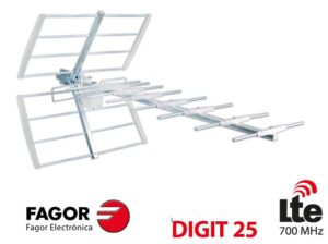 TV antena 13dB FAGOR DIGIT25LTE D2