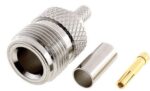 Konektor N-ž 5mm crimp