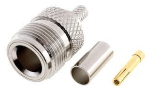 Konektor N-ž 5mm crimp