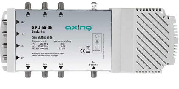 Multiswitch 5/ 6 basic line AXING SPU 56-05