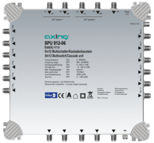 Multiswitch 9/12 basic line AXING SPU 912-06