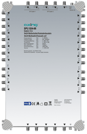 Multiswitch 9/24 basic line AXING SPU 924-06