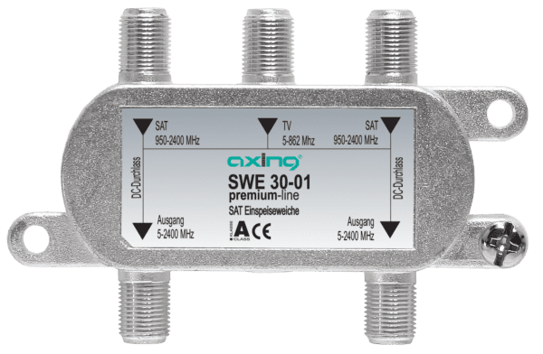 Antenski combiner TV/SAT twin AXING SWE 30-01