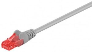 Patch kabel CAT6 U/UTP 5m sivi