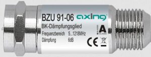 CATV atenuator 6dB AXING BZU 91-06