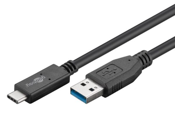 USB kabel USB-C / USB A  0,5m USB3.1 generacija 2