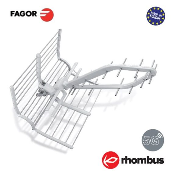 TV antena 17dB FAGOR RHOMBUS P48 5U