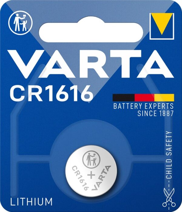 Baterija 3V CR1616 Lithium Varta dugmasta