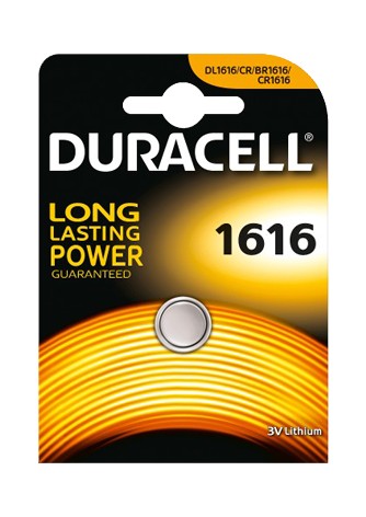 Baterija 3V CR1616 DL1616 Lithium Duracell