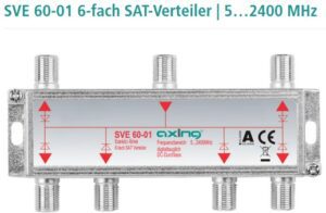 SAT razdjelnik F 1/6  AXING SVE 60-01