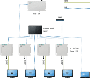 Cloud Media Player AXING HOE1-03 primjer