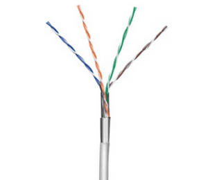 Kabel CAT5E F/UTP kruti CCA oklopljen unutarnji PVC 1m