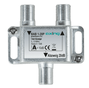 Odcjepnik 1 izlaz -20dB AXING BAB 1-20P