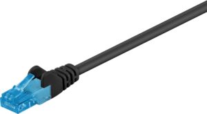 Patch kabel CAT6A U/UTP LSZH Cu 500MHz 50m crni