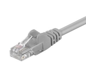 Patch kabel CAT5e U/UTP 20m sivi