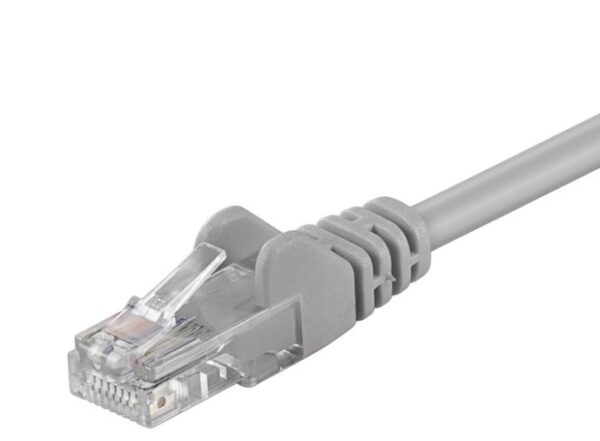 Patch kabel CAT5e U/UTP 20m sivi