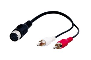 Kabel 5pin DIN audio DIN-ž / 2 CINCH-m 0,2m
