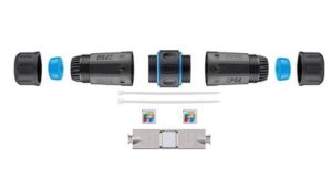 LAN spojnica vodonepropusna bezalatni spoj CAT6A STP IP68