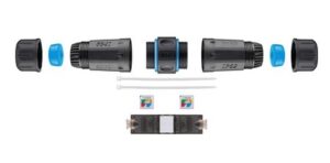 LAN spojnica vodonepropusna bezalatni spoj CAT6A UTP IP68