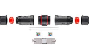 LAN spojnica vodonepropusna bezalatni spoj CAT6 STP IP68