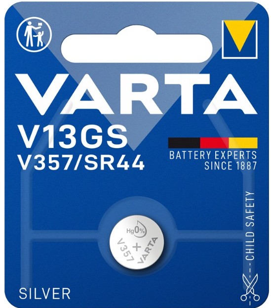 BATSR44 V Baterija 1,55V SR44 V13GS V357 Varta